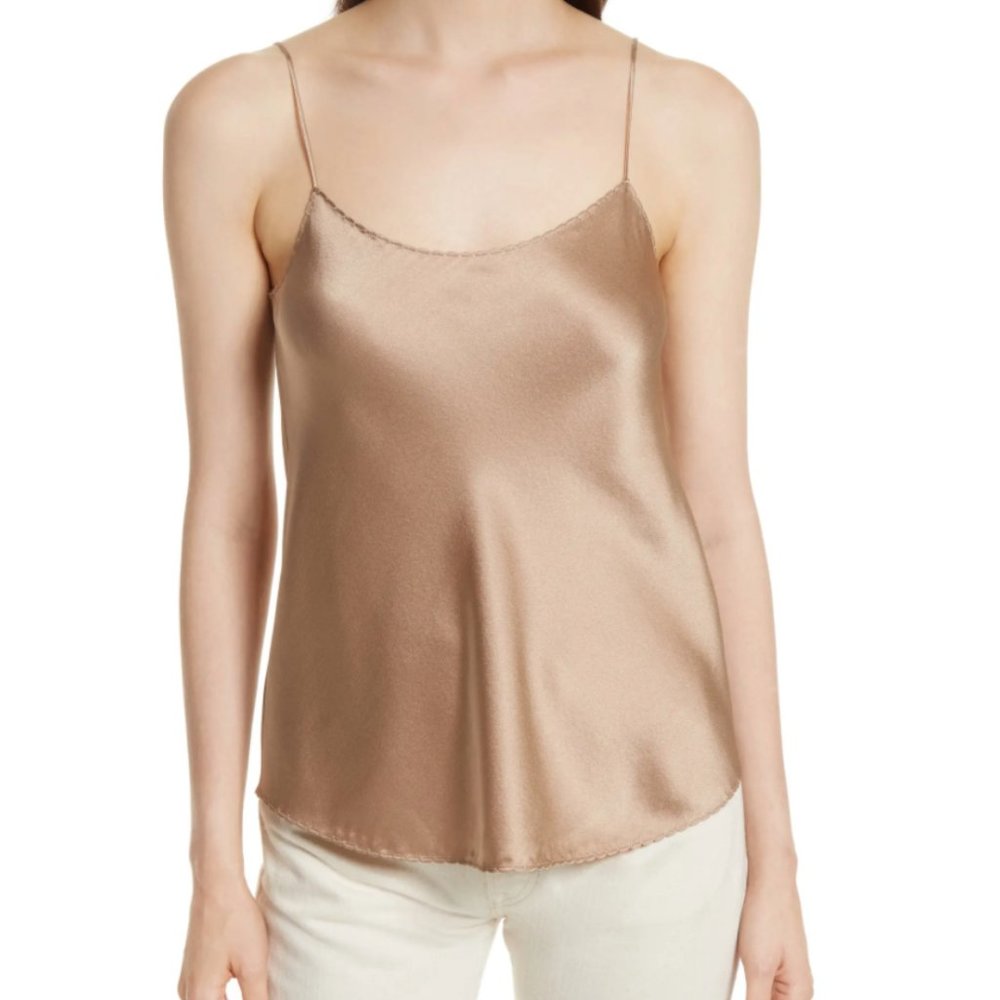 Vince Silk Scallop Camisole